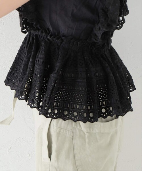 IENA(イエナ)の「【Sea New York/シー ニューヨーク】Marley Pleated Flutter ブラウス(その他・ブラック/S)」の10枚目の写真