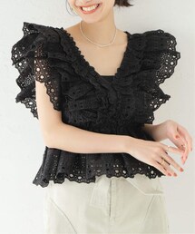 IENA（イエナ）の「【Sea New York/シー ニューヨーク】Marley Pleated Flutter ブラウス（その他）」