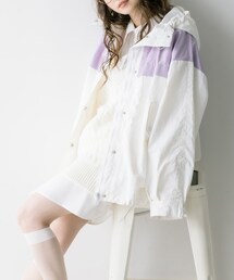 OLIVE des OLIVE | 配色マウンテンパーカー(ブルゾン)