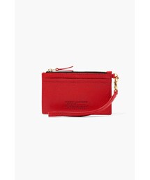 The Top Zip Wristlet Wallet_True Red (S125L01RE22-617)