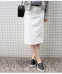 ADAM ET ROPE' | 【15SS 先行予約】リジット5ポケットデニムスカート【春の新作】(スカート)