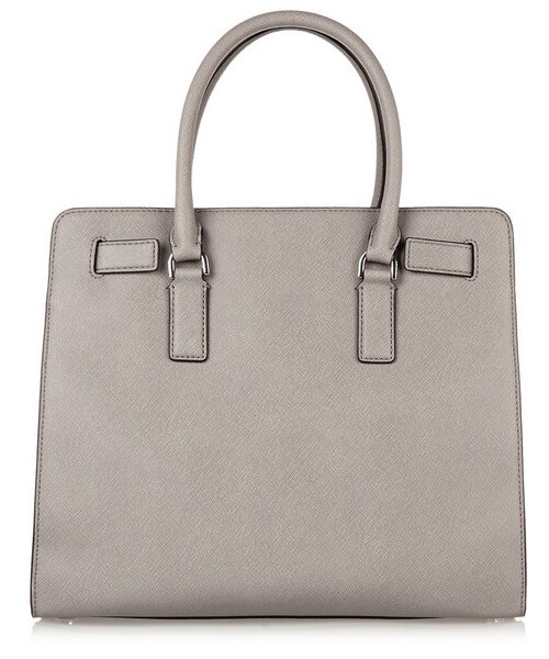 MICHAEL KORS（マイケルコース）の「MICHAEL Michael Kors Dillon large textured-leather tote（トートバッグ・レディース・Gray）」の6枚目の写真