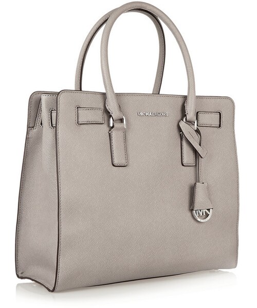 MICHAEL KORS（マイケルコース）の「MICHAEL Michael Kors Dillon large textured-leather tote（トートバッグ・レディース・Gray）」の8枚目の写真