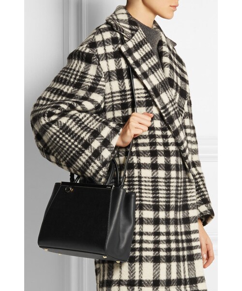 FENDI（フェンディ）の「Fendi 2Jours small textured-leather shopper（トートバッグ・レディース・Black）」の2枚目の写真