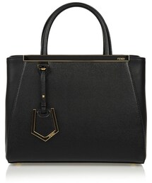 FENDI | Fendi 2Jours small textured-leather shopper(トートバッグ)