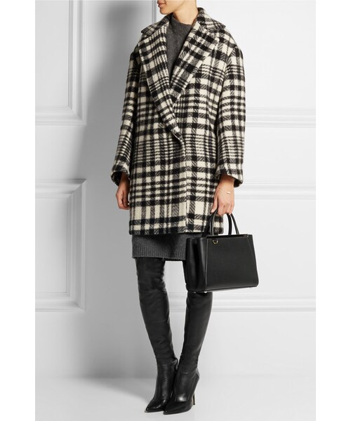 FENDI（フェンディ）の「Fendi 2Jours small textured-leather shopper（トートバッグ・レディース・Black）」の7枚目の写真