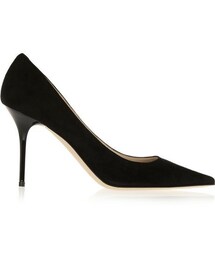 JIMMY CHOO（ジミーチュウ）の「Jimmy Choo Agnes suede pumps