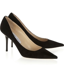 JIMMY CHOO（ジミーチュウ）の「Jimmy Choo Agnes suede pumps