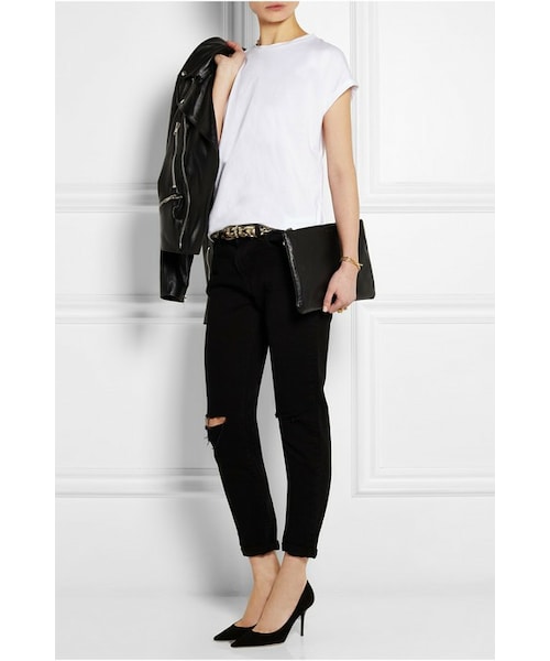 JIMMY CHOO（ジミーチュウ）の「Jimmy Choo Agnes suede pumps