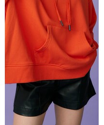 EVRIS | フェイクレザーサイドポケットショートパンツ(その他パンツ)