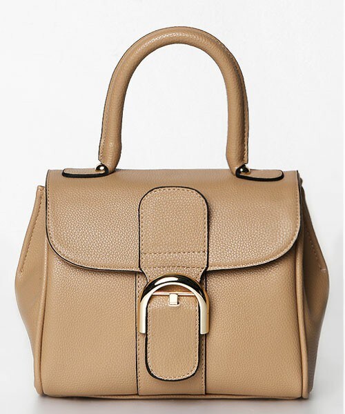 DHOLIC（ディーホリック）の「2WAYゴールドバッグルバッグ（ハンドバッグ・レディース・ブラック/ディープスカイブルー/ワイン/オレンジ/ブラウン/ベージュ・one）」の3枚目の写真