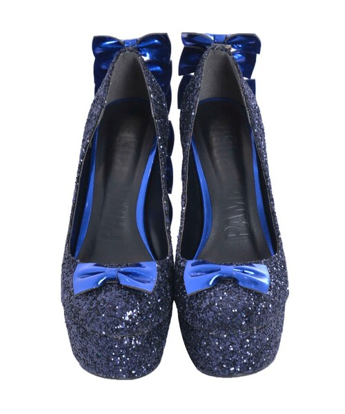 PAMEO POSE（パメオポーズ）の「SANDS OF ATHENAI HEEL PUMPS（パンプス・レディース・レッド/ネイビー/ミックス・Ｓ/Ｍ/Ｌ）」の3枚目の写真