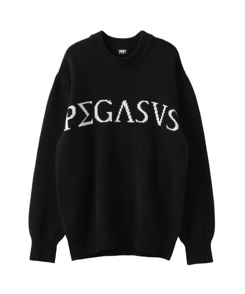 PAMEO POSE（パメオポーズ）の「PEGASUS KNIT（ニット/セーター・レディース・ピンク/ブラック・Ｆ）」の2枚目の写真