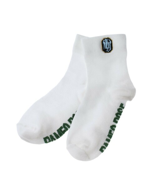 PAMEO POSE（パメオポーズ）の「EYE OF MEDUSA SOCKS(WHITE)（ソックス/靴下・レディース・レッド/スカイブルー・Ｆ）」の2枚目の写真