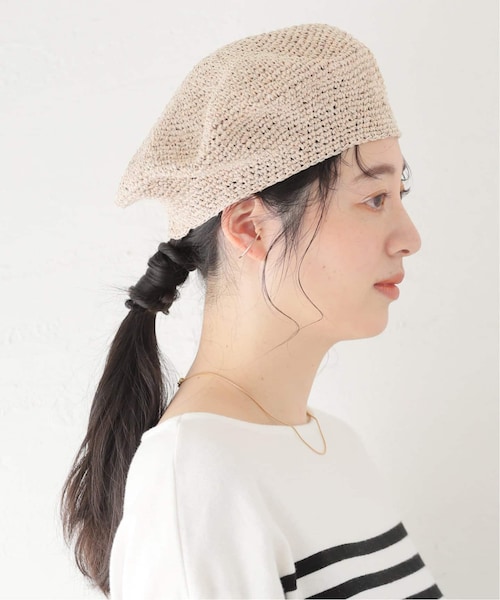IENA(イエナ)の「【La Maison de Lyllis/ラメゾンドリリス】CRAZY BERET(その他・ベージュ/フリー)」の9枚目の写真