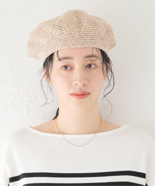 IENA(イエナ)の「【La Maison de Lyllis/ラメゾンドリリス】CRAZY BERET(その他・ベージュ/フリー)」の8枚目の写真