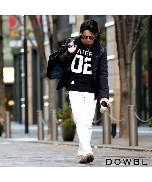 DOWBL（ダブル）の「チェスターコート（ジャケット/アウター・メンズ・ブラック・42/44/46）」の9枚目の写真