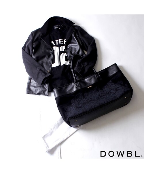 DOWBL（ダブル）の「チェスターコート（ジャケット/アウター・メンズ・ブラック・42/44/46）」の10枚目の写真