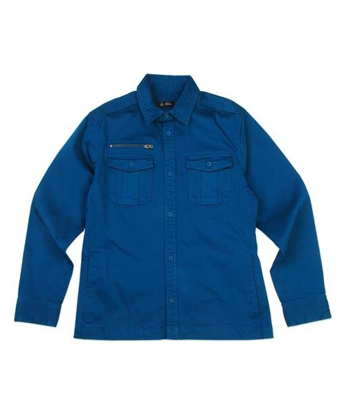 Audience（オーディエンス）の「仿舊感襯衫式軍外套（その他・メンズ・綠/藍・S/M/L）」の5枚目の写真