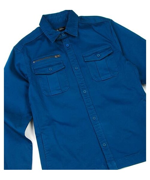 Audience（オーディエンス）の「仿舊感襯衫式軍外套（その他・メンズ・綠/藍・S/M/L）」の6枚目の写真