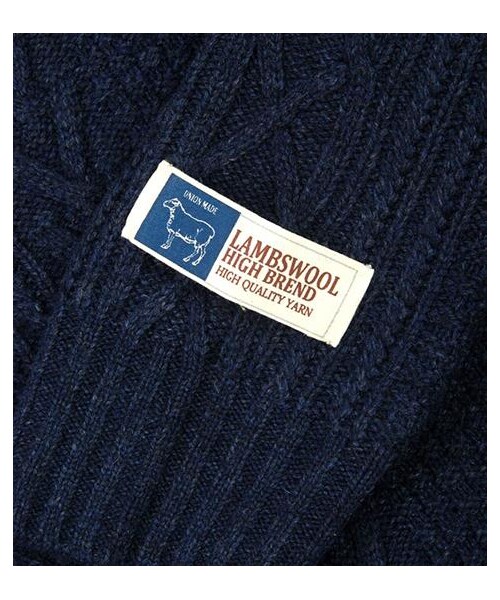 grn（ジーアールエヌ）の「高質感羊毛麻花紋針織衫（その他・メンズ・酒紅/深藍/黃・S/M/L）」の7枚目の写真