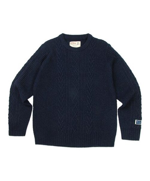 grn（ジーアールエヌ）の「高質感羊毛麻花紋針織衫（その他・メンズ・酒紅/深藍/黃・S/M/L）」の5枚目の写真