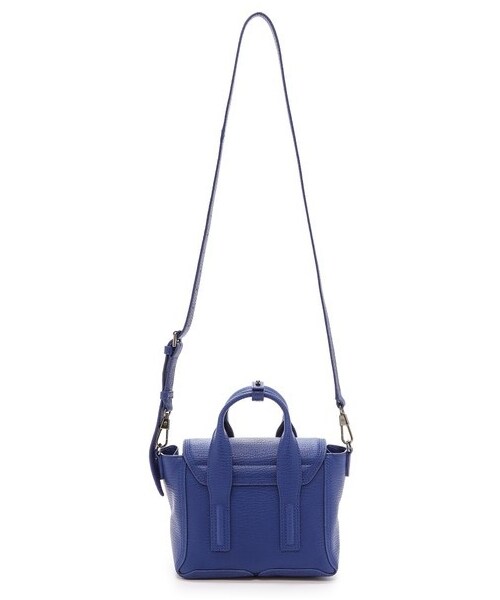3.1 Phillip Lim（スリーワンフィリップリム）の「3.1 Phillip Lim Pashli Mini Satchel（ショルダーバッグ・レディース・Cobalt・One Size）」の4枚目の写真