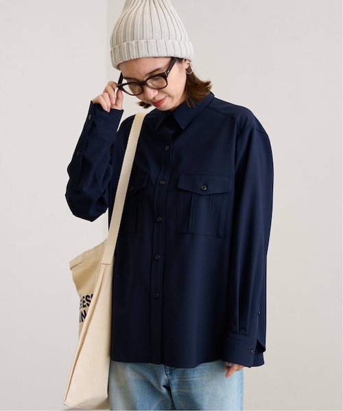 極美品★2024AW FRAMeWORK denimシャツ Sugar＆Co./シュガーアンドコー】2024SS「Denim Drop Shirts