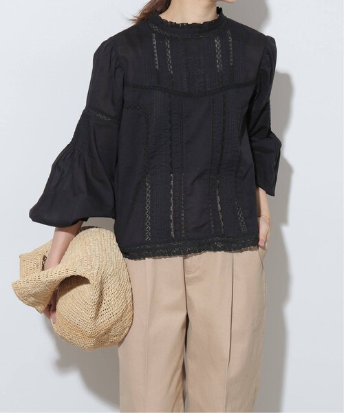 SLOBE IENA（スローブイエナ）の「《予約》マニーレース ピンタック