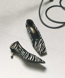 美品 LE TALON GRISE ナイロンメッシュストレッチパンプス ルタロン LE TALON（ルタロン）の「《予約》GRISE 5.5cmナイロンメッシュ