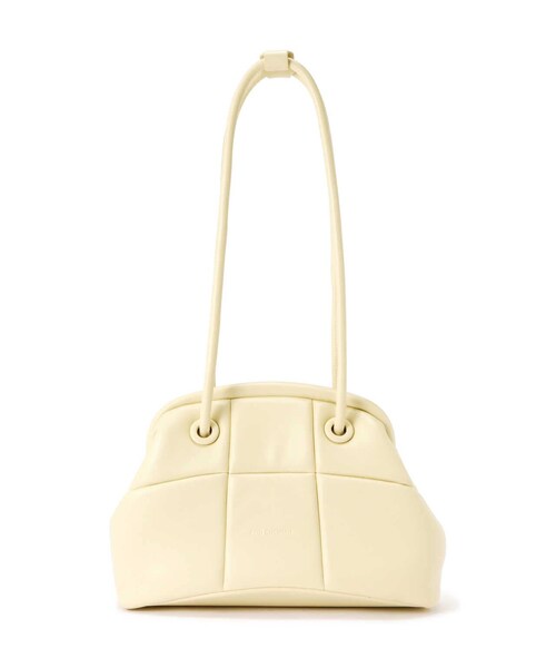 B'2nd（ビーセカンド）の「ADD CULUMN(アドカラム) PUFF-CLASP/口金バック（バッグ・ブラック/ホワイト/ベージュ/クリーム・F）」の3枚目の写真
