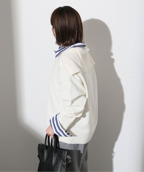 SLOBE IENA(スローブイエナ)の「《予約》ブークレースキッパーニット(その他・ブラック A/フリー)」の18枚目の写真