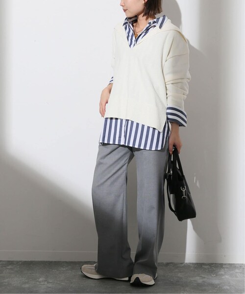 SLOBE IENA(スローブイエナ)の「《予約》ブークレースキッパーニット(その他・ブラック A/フリー)」の13枚目の写真