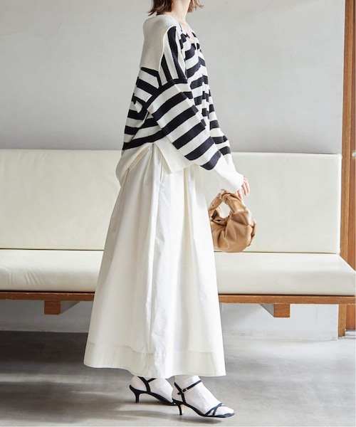 SLOBE IENA(スローブイエナ)の「《予約》ブークレースキッパーニット(その他・ブラック A/フリー)」の5枚目の写真