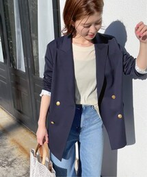 Spick & Span（スピックアンドスパン）の「≪予約≫ドライツイルダブルブレストジャケット（その他）」