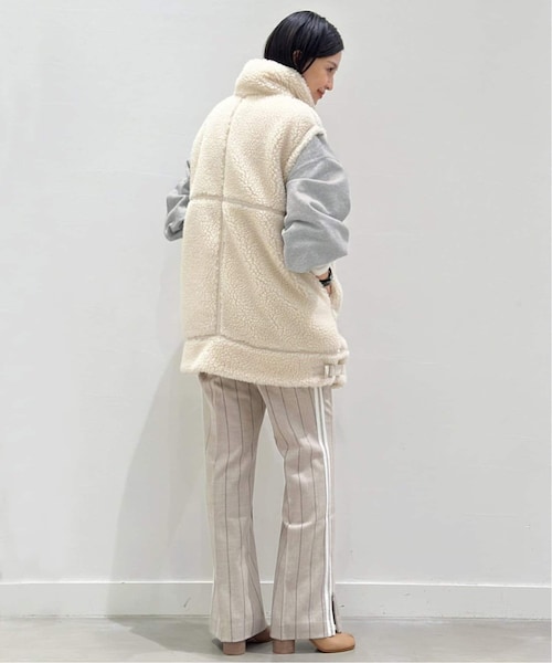 エーピーストゥディオ【PRE】クロップドビッグスリーブスウェットプルオーバー AP STUDIO（エーピーストゥディオ）の「《追加予約》【PRE_/プレ