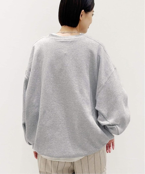 AP STUDIO PRE ビッグスリーブスウェット　グレー AP STUDIO（エーピーストゥディオ）の「《追加予約》【PRE_/プレ