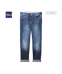 GU | （GU）ボーイフレンドアンクルジーンズＢ(パンツ)