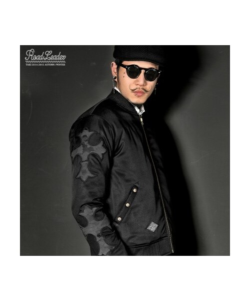 TAKI（タキ）の「TAKI 14-15 A/W Midnight Flier Jackets（フォーマルスーツ/小物・メンズ・黑X灰/黑X黑・S/M/L/XL）」の6枚目の写真