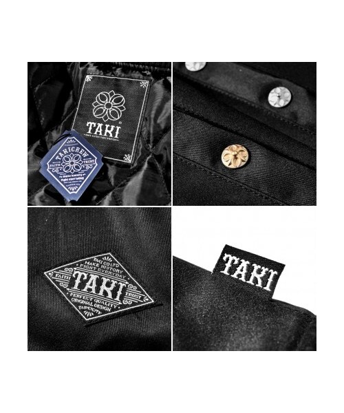TAKI（タキ）の「TAKI 14-15 A/W Midnight Flier Jackets（フォーマルスーツ/小物・メンズ・黑X灰/黑X黑・S/M/L/XL）」の17枚目の写真
