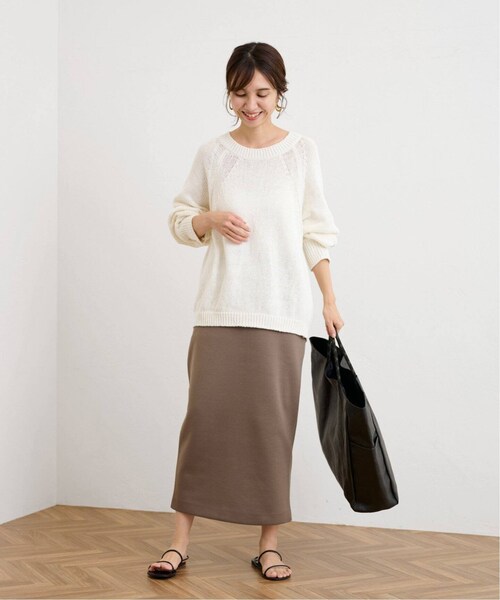 FRAMeWORK（フレームワーク）の「ダンボールニット タイトスカート（スカート・ブラック/(001)/36/在庫あり/38/40/在庫なし）」の16枚目の写真