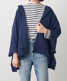 russet | スウェットポンチョ(O-063)(パーカー)