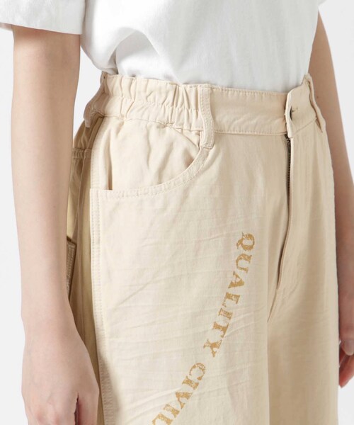 AVIREX(アヴィレックス)の「PAINTER DENIM WIDE PANTS/ ペインターデニムワイドパンツ(パンツ・ブラック/アイボリー/ウォッシュユーズド・S/M)」の17枚目の写真