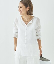 plage（プラージュ）の「《予約》【LES ATELIERS FRANCAIS DE CONFECTION】別注 HENLY NECK L/SL シャツ（その他）」
