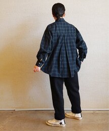 JOURNAL STANDARD - ジャーナルスタンダードラックス | タイプライター チビBDフレアーシャツ JOURNAL STANDARD LUXE（ジャーナルスタンダード ラックス）の