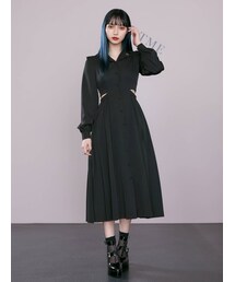 EATME（イートミー）の「カットアウト開襟ワンピース（ワンピース）」