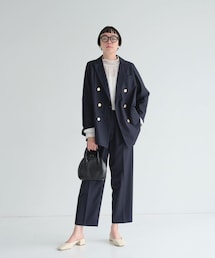 PUAL CE CIN | TRセンタープレスパンツ(スラックス)