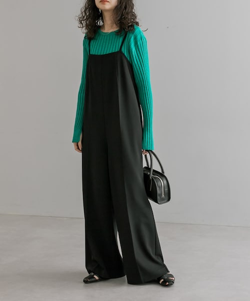 【2サイズ展開】キャミサロペット