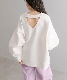 mystic | バックシャンプルオーバー(Tシャツ/カットソー)