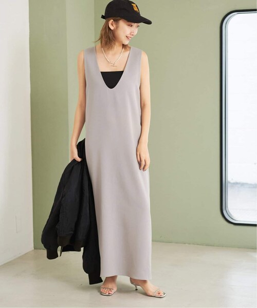 plage（プラージュ）の「《予約》【R’IAM】I ラインワンピース（その他・ブラック/36/38）」の2枚目の写真